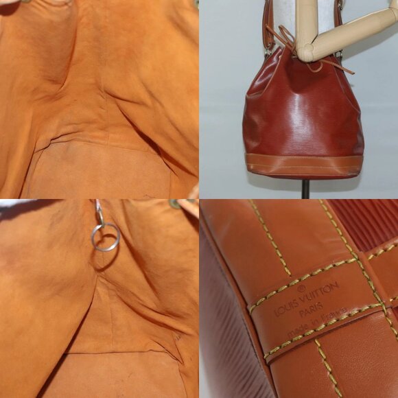 LOUIS VUITTON Epi Noe Shoulder Bag Brown M44003 LV Auth ti3379 - Picture 13 of 14